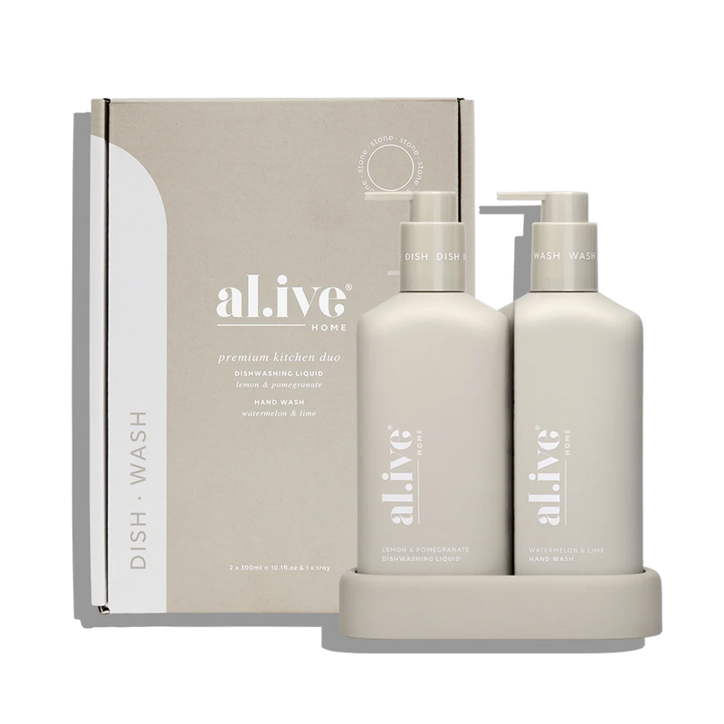 AL.IVE BODY KITCHEN DUO - LEMON & POMEGRANATE + WATERMELON & LIME