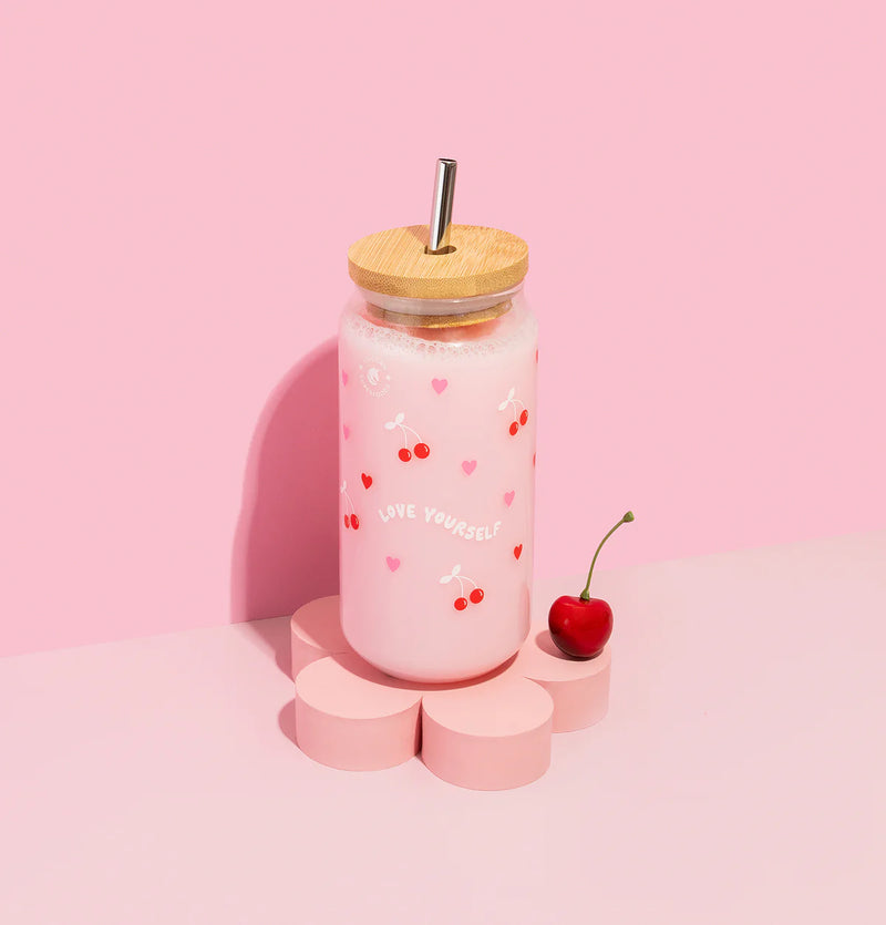 UNICORN SUPERFOODS LOVE YOURSELF TUMBLER