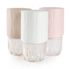 LIVELY LIVING AROMA PETAL CRSTAL LIGHT DIFFUSER + BONUS OIL - NUDE BROWN