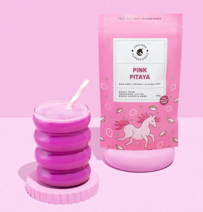 UNICORN SUPERFOODS FREEZE DRIED PINK PITAYA POWDER 70G