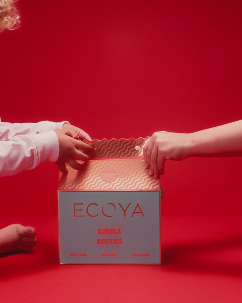 ECOYA BUBBLE BERRIES CHILDRENS GIFT SET HOLIDAY COLLECTION
