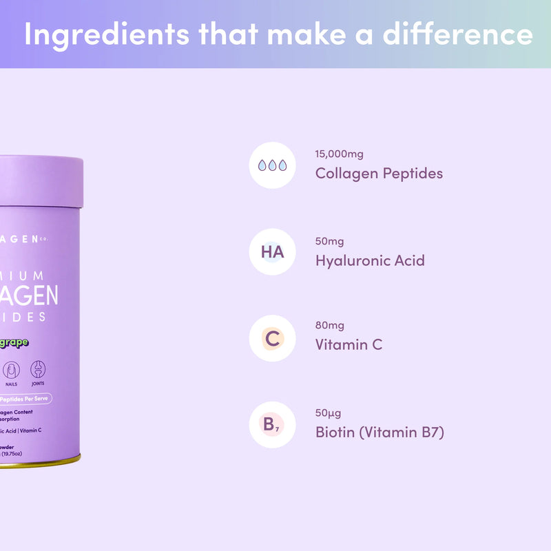 THE COLLAGEN CO PURPLE GRAPE COLLAGEN POWDER