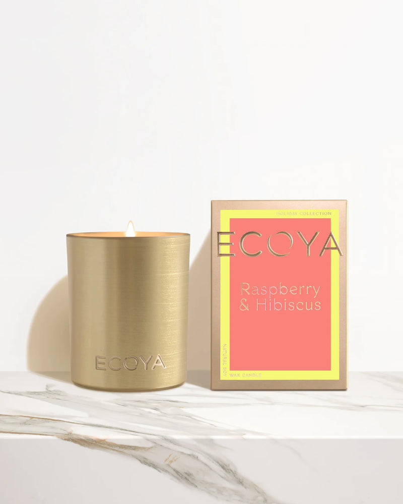 ECOYA RASPBERRY & HIBISCUS CANDLE