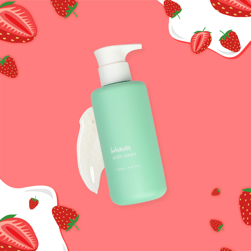 HIDEAWAY BODY WASH STRAWBERRY GELATO