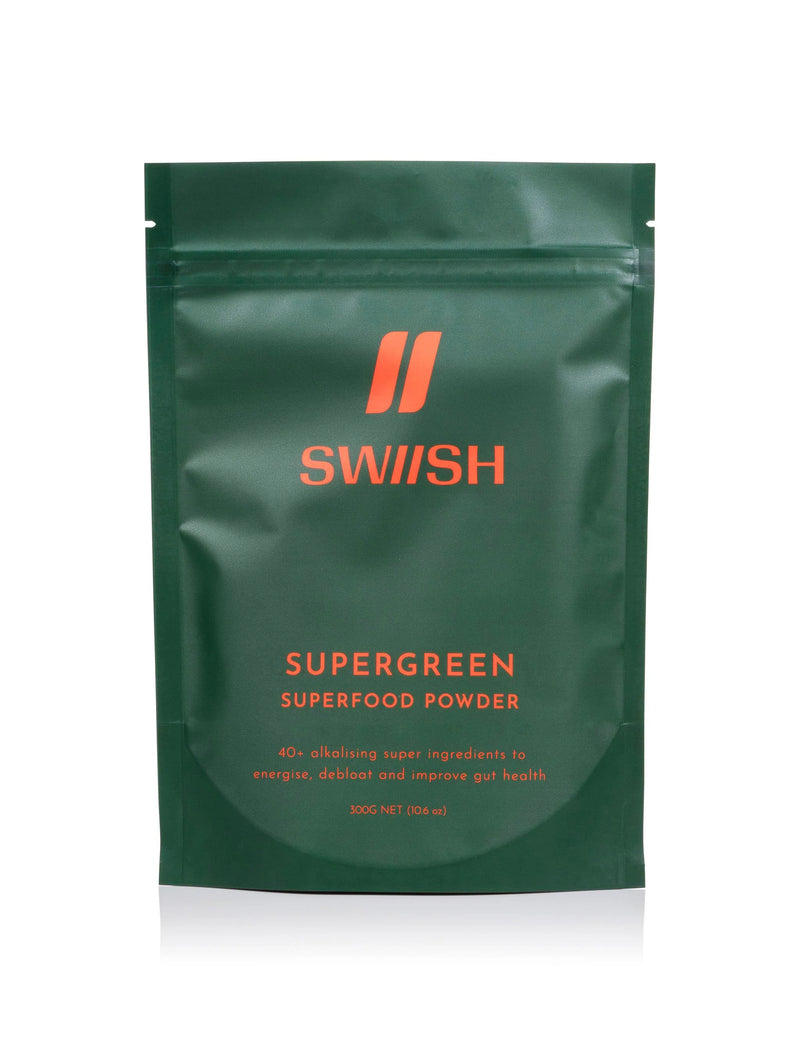 SWIISH SUPERGREEN SUPERFOOD POWDER 125G