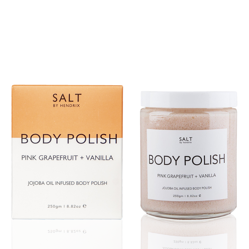 SALT BY HENDRIX BODY POLISH PINK GRAPEFRUIT + VANILLA