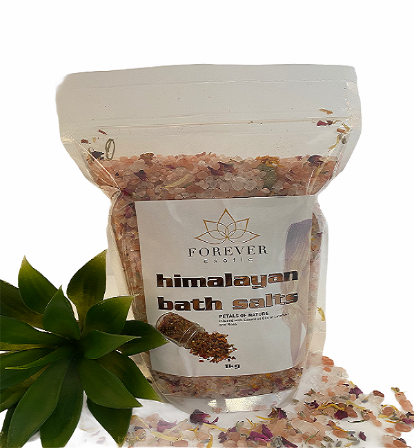 BATH SALTS HIMALAYAN BATH SALTS PETAL OF NATURE 1KG