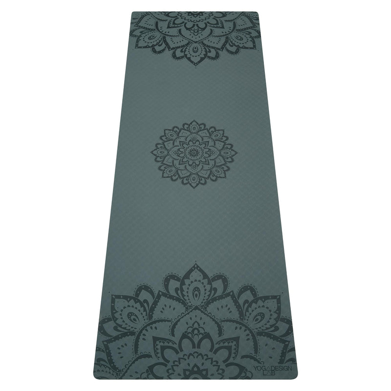 Yoga Design Lab 6.0mm Flow Mat - Pure Mandala Charcoal