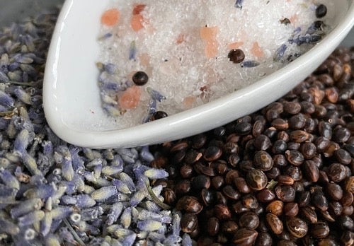 ALKEMYA WATTLESEED, LAVENDER & MANDARIN BATH SOAK