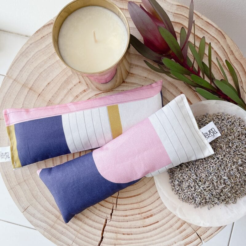 YOGA EYE PILLOW -MOD LINES