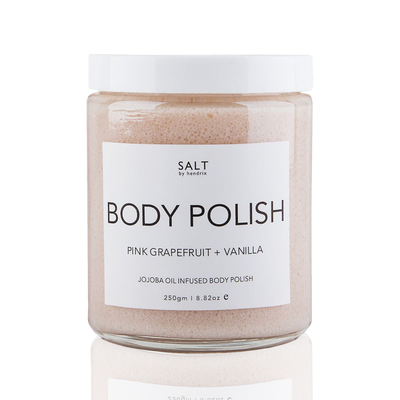 SALT BY HENDRIX BODY POLISH PINK GRAPEFRUIT + VANILLA