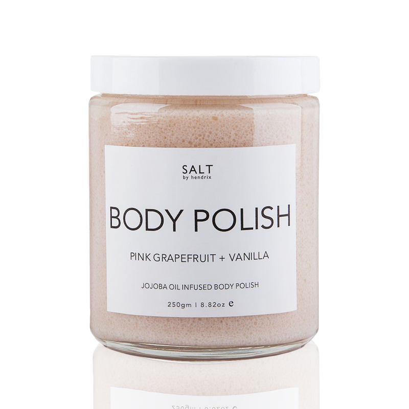 SALT BY HENDRIX BODY POLISH PINK GRAPEFRUIT + VANILLA