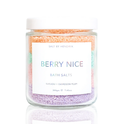 SALT BY HENDRIX BERRY NICE - BATH SALTS