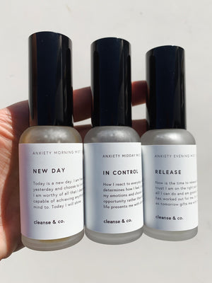 CLEANSE & CO ANXIETY MIST TRIO