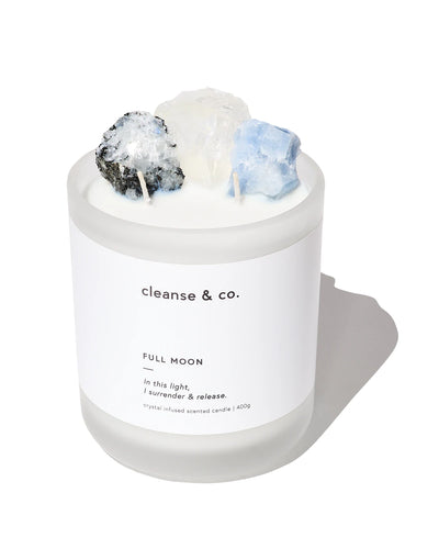 CLEANSE & CO  - FULL MOON INTENTION CANDLE