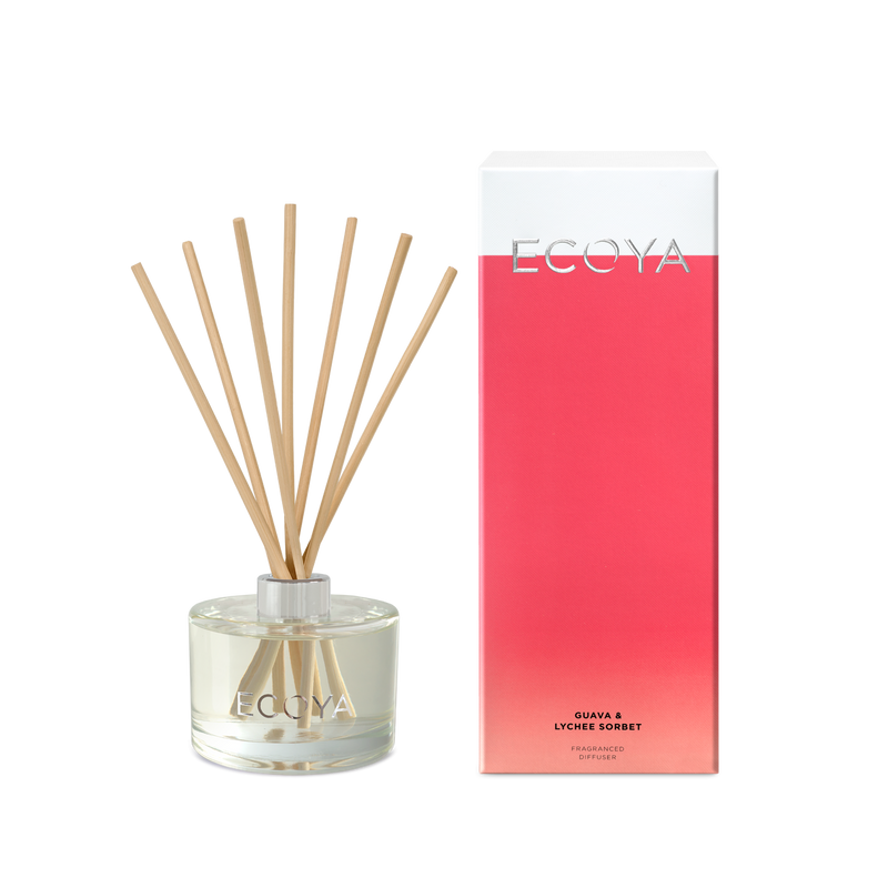 ECOYA GUAVA & LYCHEE SORBET FRAGRANCED DIFFUSER