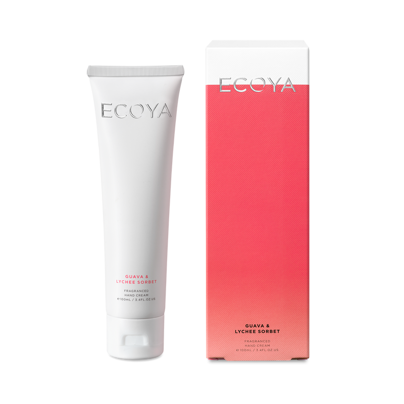 ECOYA GUAVA & LYCHEE HAND CREAM
