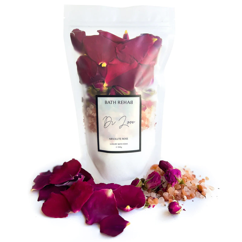 BATH REHAB DR LOVE ROSE BATH SOAK