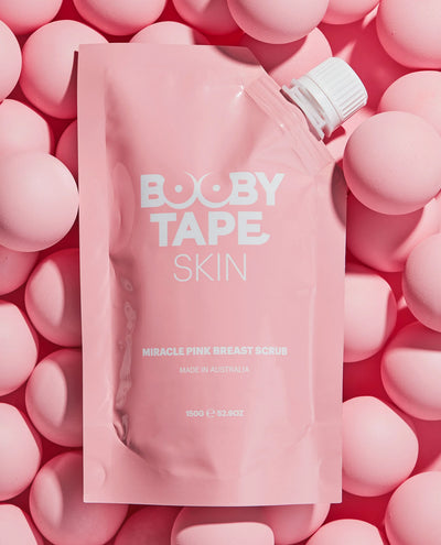 BOOBY TAPE SKIN MIRACLE PINK BREAST SCRUB 150G