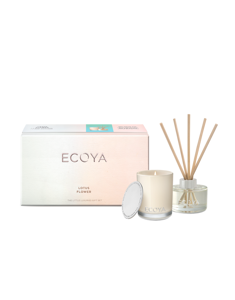 ECOYA LOTUS FLOWER LITTLE LUXURIES GIFT SET