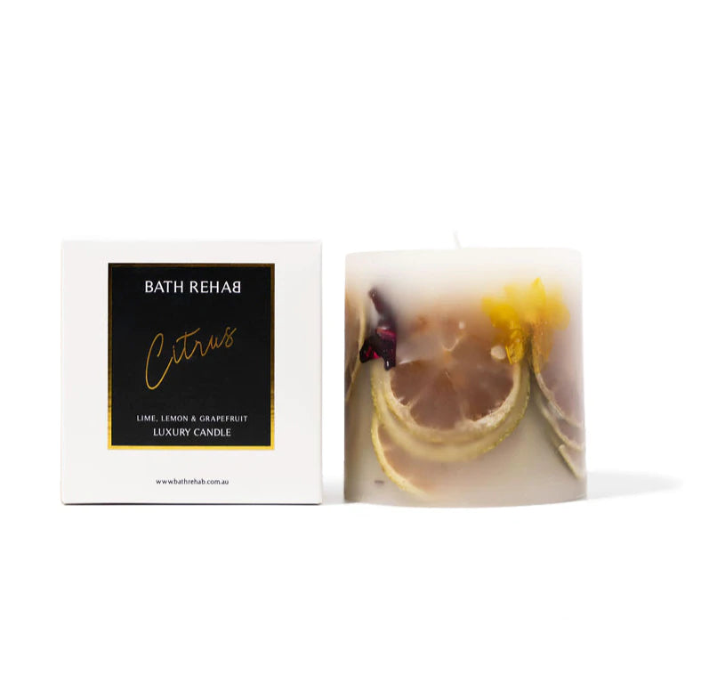 BATH REHAB CITRUS CANDLE