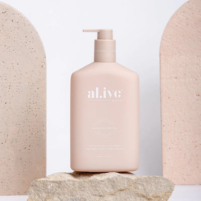 AL.IVE BODY HAND & BODY LOTION - APPLEWOOD & GOJI BERRY