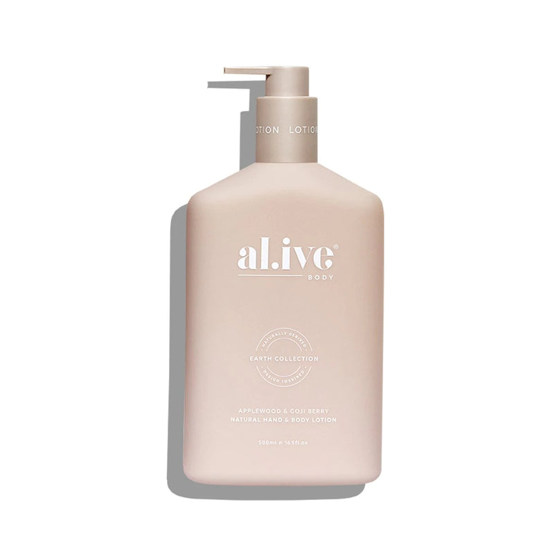 AL.IVE BODY HAND & BODY LOTION - APPLEWOOD & GOJI BERRY