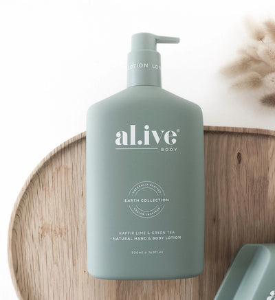 AL.IVE BODY HAND & BODY LOTION - KAFFIR LIME & GREEN TEA