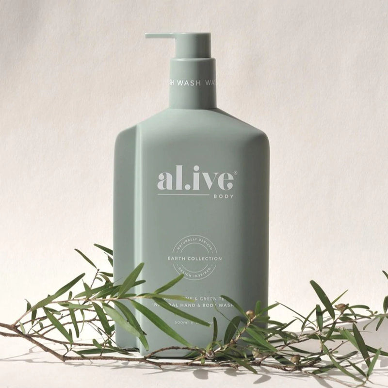 AL.IVE BODY HAND & BODY WASH - KAFFIR LIME & GREEN TEA