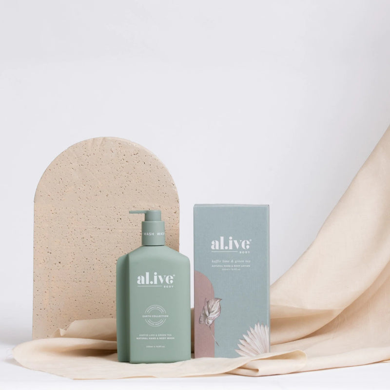 AL.IVE BODY HAND & BODY WASH - KAFFIR LIME & GREEN TEA