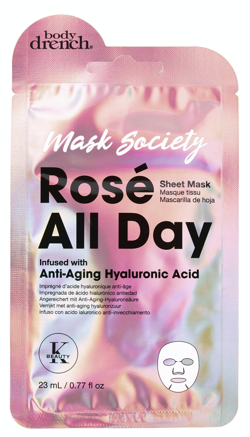 MASK SOCIETY ROSE ALL DAY SHEET MASK