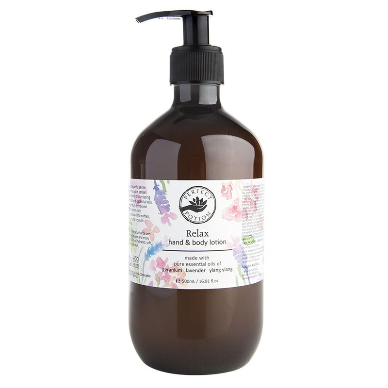 PERFECT POTION RELAX HAND + BODY LOTION 500ML