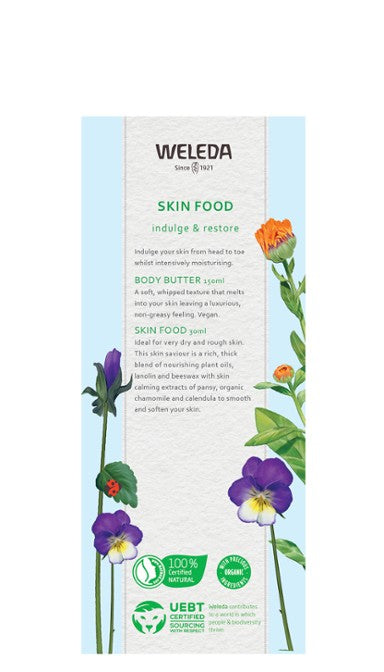 WELEDA SKIN FOOD INDULGE & RESTORE DUO PACK